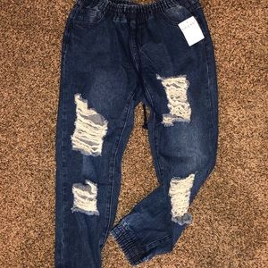 Guess denim joggers